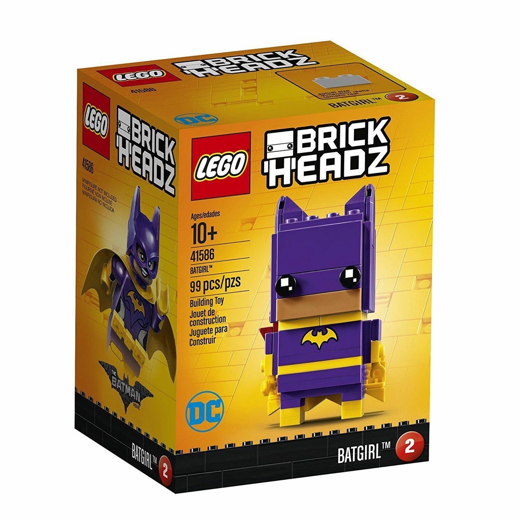 41586 BATGIRL batman movie brick headz lego legos set brickheadz bat ...