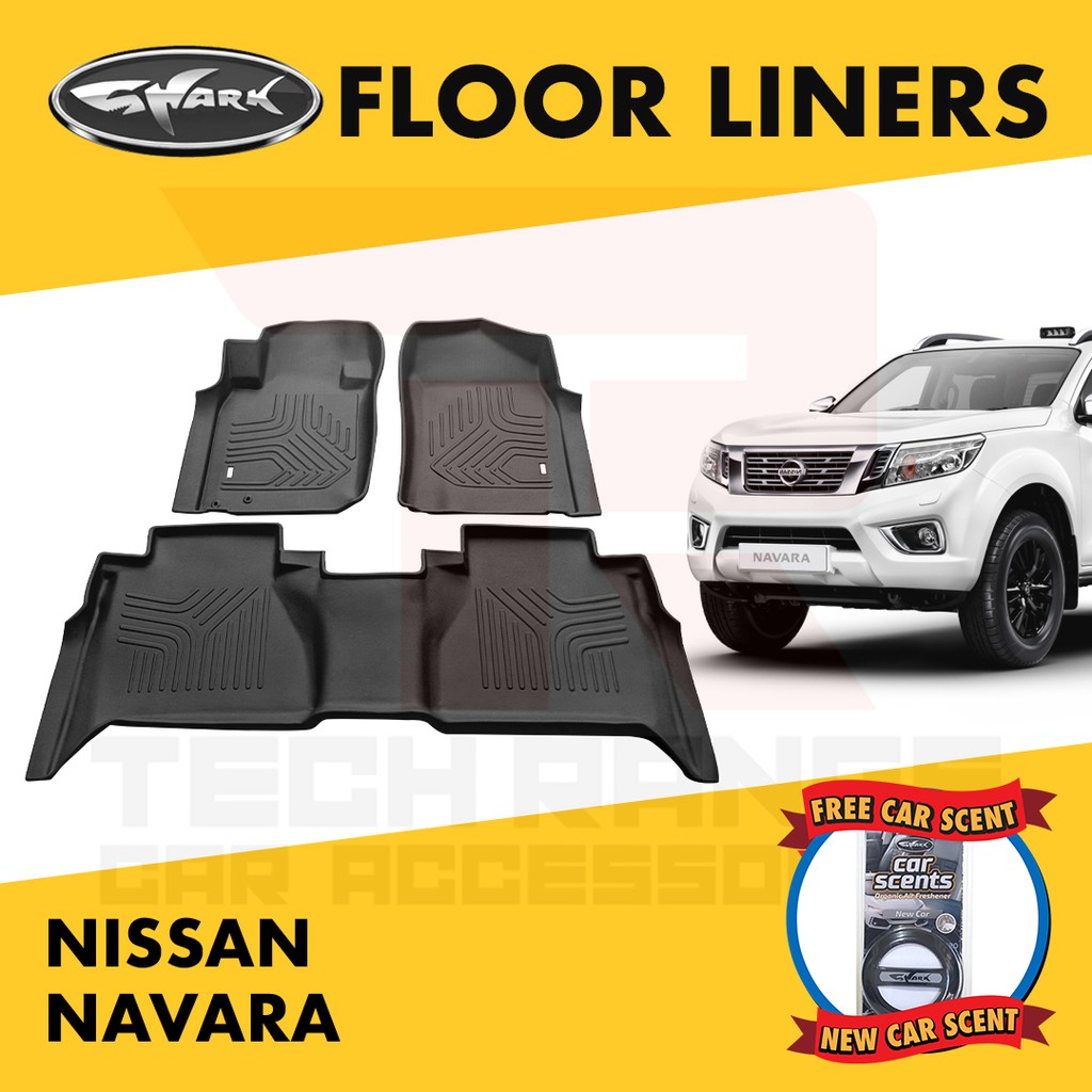 nissan navara rubber mats