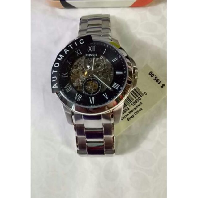 New \u0026 Auth Men's Fossil Automatic Watch me3055 | Shopee Philippines