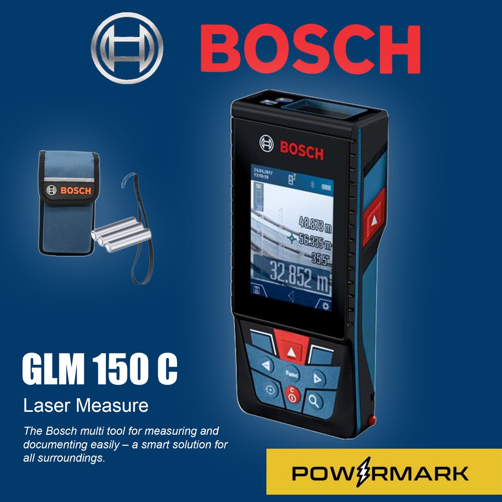 BOSCH GLM 150 C Laser Range Finder Shopee Philippines