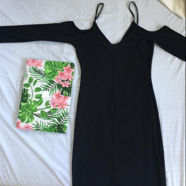 long sleeve bodycon dress h&m