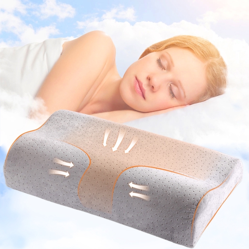 1pcs Memory Foam Pillow Neck Pillows Orthopedic Neck Head Back
