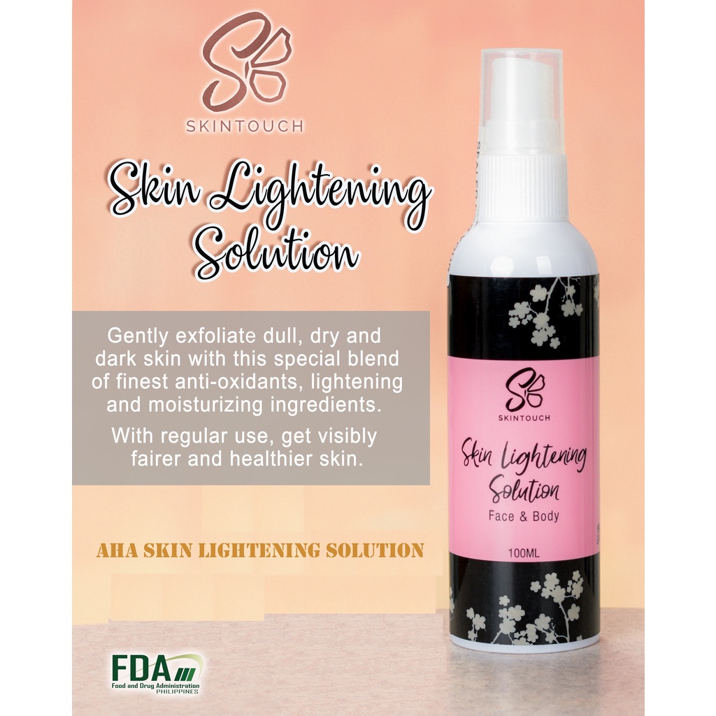 Skin Lightening Solution (SKINTOUCH) | Shopee Philippines