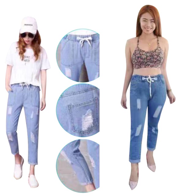 maong pants style