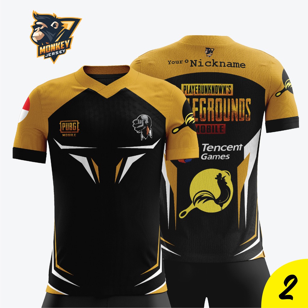 pubg team jersey
