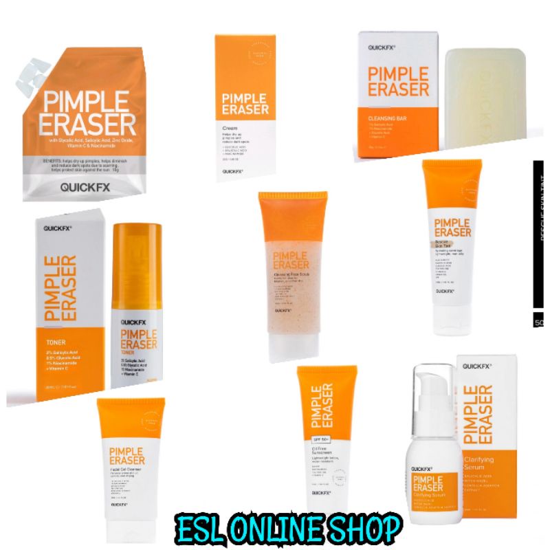 pimple eraser quickfx cleanser