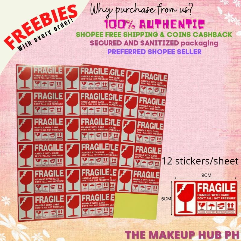 Fragile Sticker For Shipping Shopee Philippines
