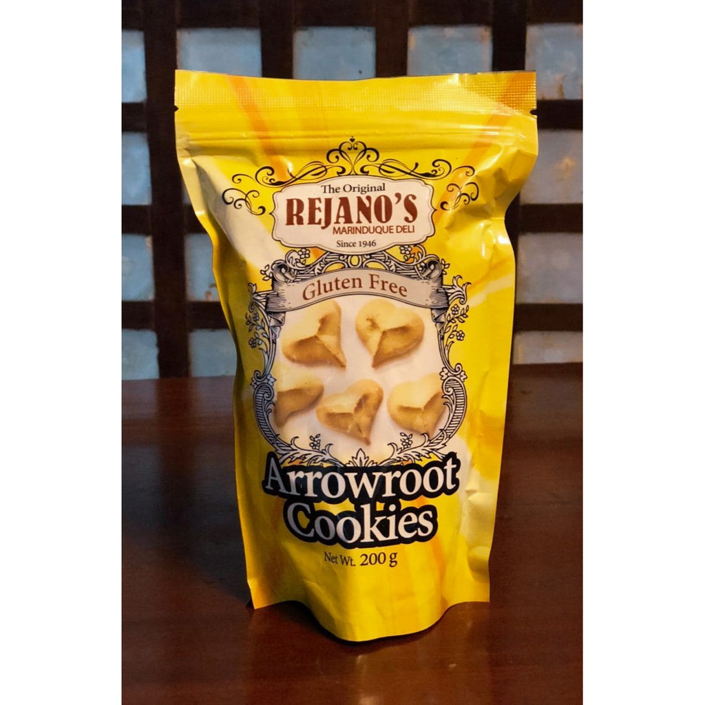REJANO'S Arrowroot Cookies in StandUp Pouch Shopee Philippines