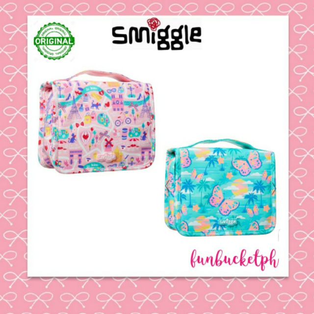 Original Smiggle Explore HangUp Toiletry Wash Bag Shopee Philippines