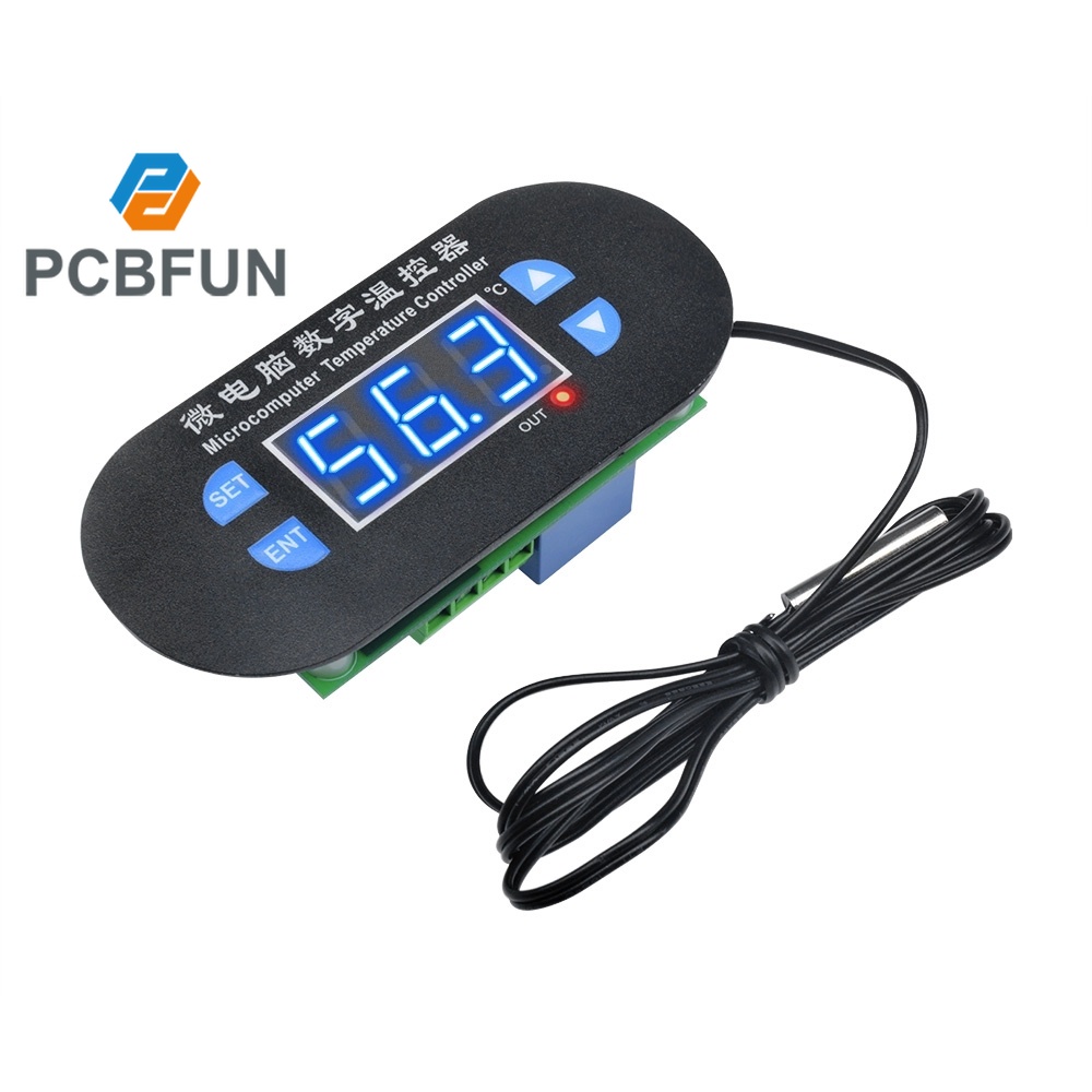 Pcbfun W1308 12V Led Digital Thermostat Temperature Alarm Controller