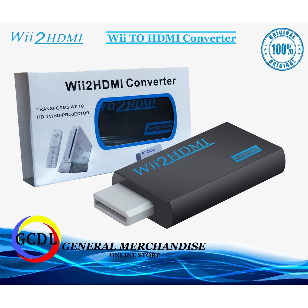 Wii To Hdmi Wii2hdmi Converter Shopee Philippines