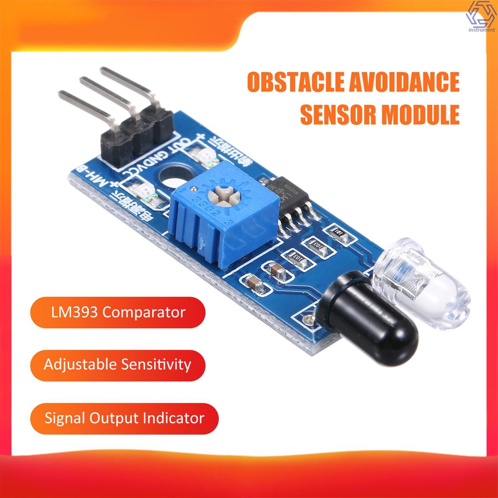 INTU Infrared Proximity Sensor IR Infrared Obstacle Avoidance Sensor ...