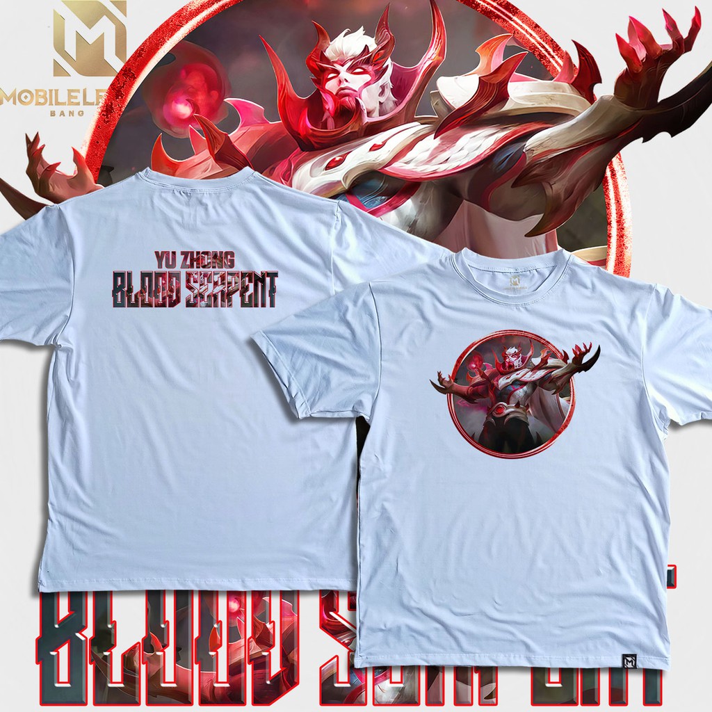 Yu Zhong Blood Serpent T-shirt, MLBB, Mobile Legends Bang Bang, ML ...