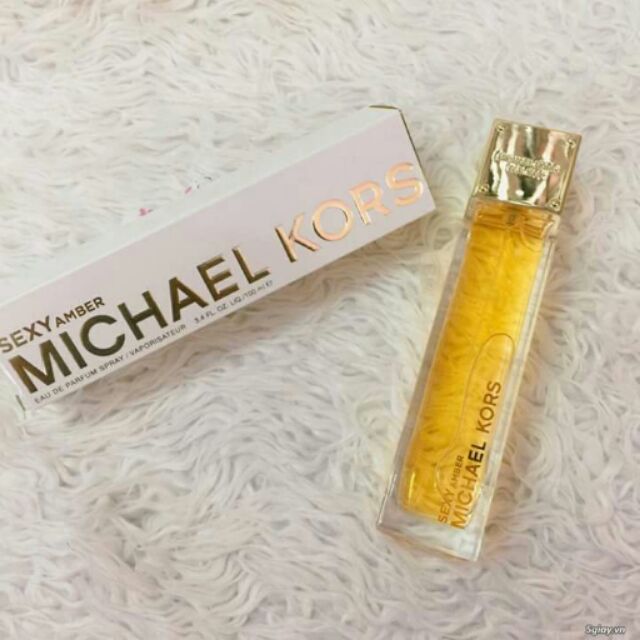 michael kors amber perfume gift set