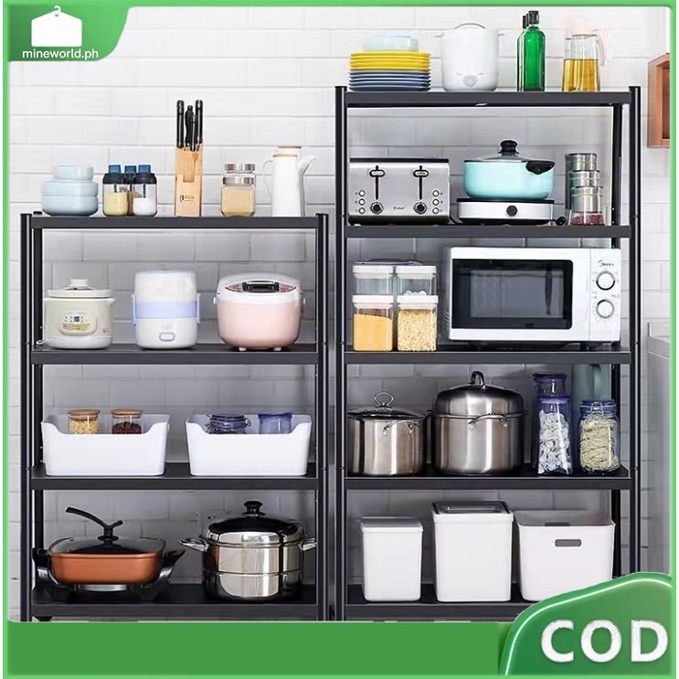 COD Kitchen storage rack Stainless Multilayer Organizer rack with