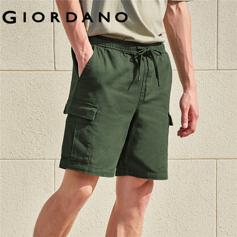 men's comfort waist cargo shorts