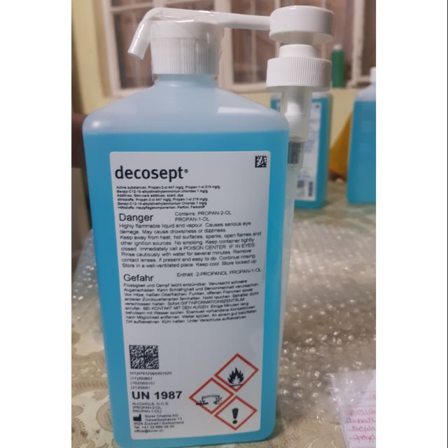 ❌❌ No to germs and viruses❌❌DECOSEPT HOSPITAL DISINFECTANT ...