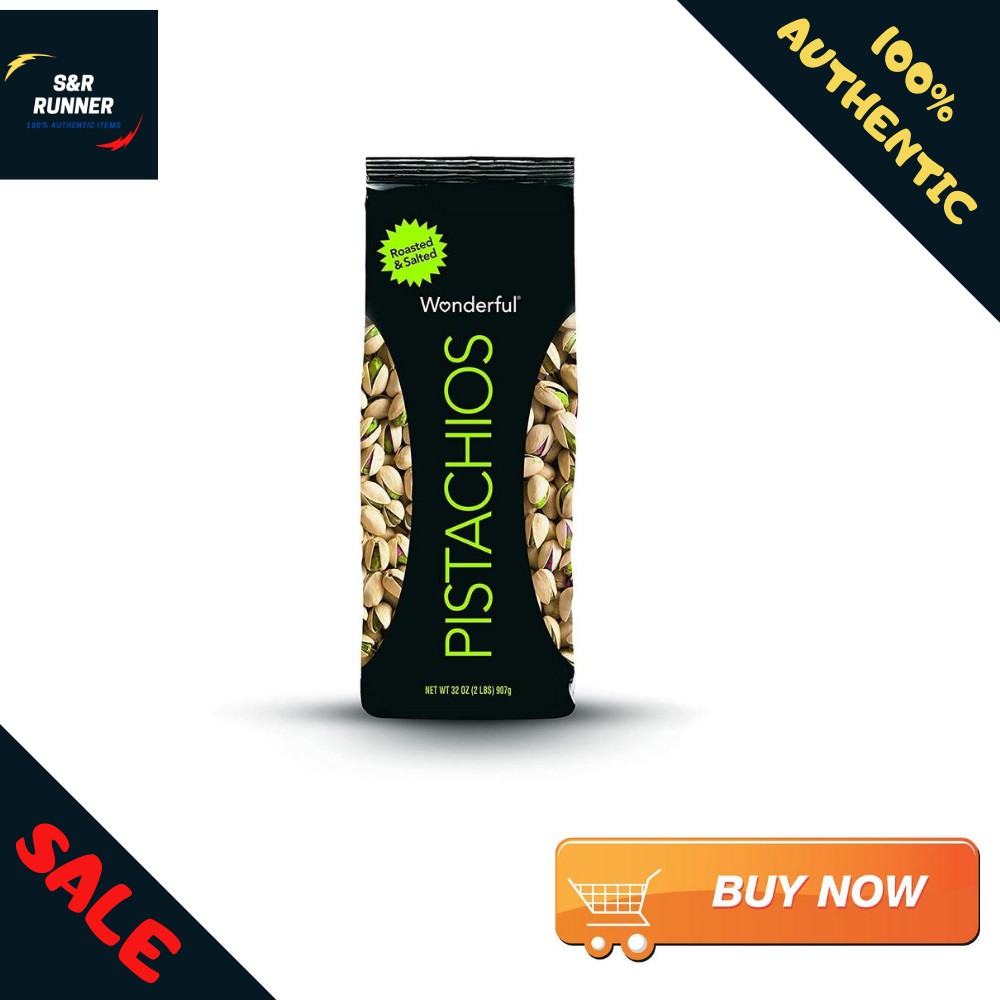 WONDERFUL Roasted and Salted Pistachios 32oz (2 LBS) 907g Shopee