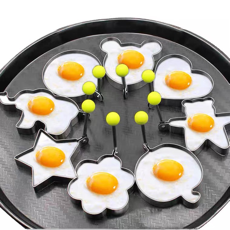 Stainless steel omelette, cute omelette mold, poached egg mold ...