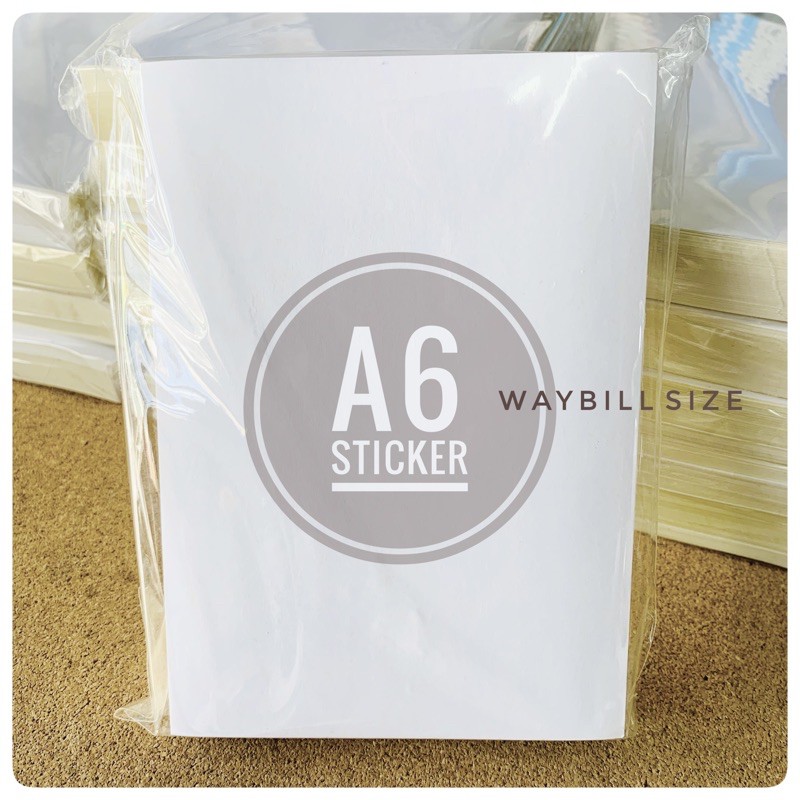 a6-waybill-size-sticker-matte-shopee-philippines