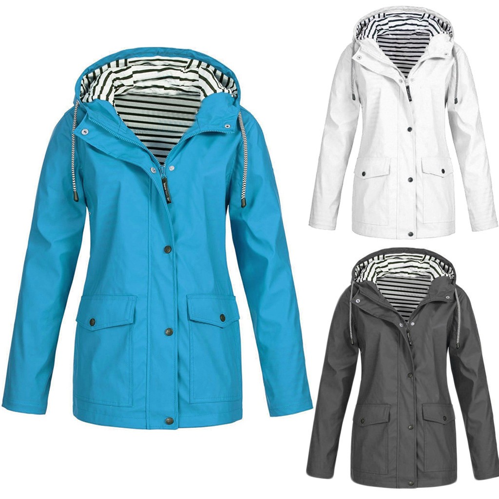 waterproof rain jacket women's plus