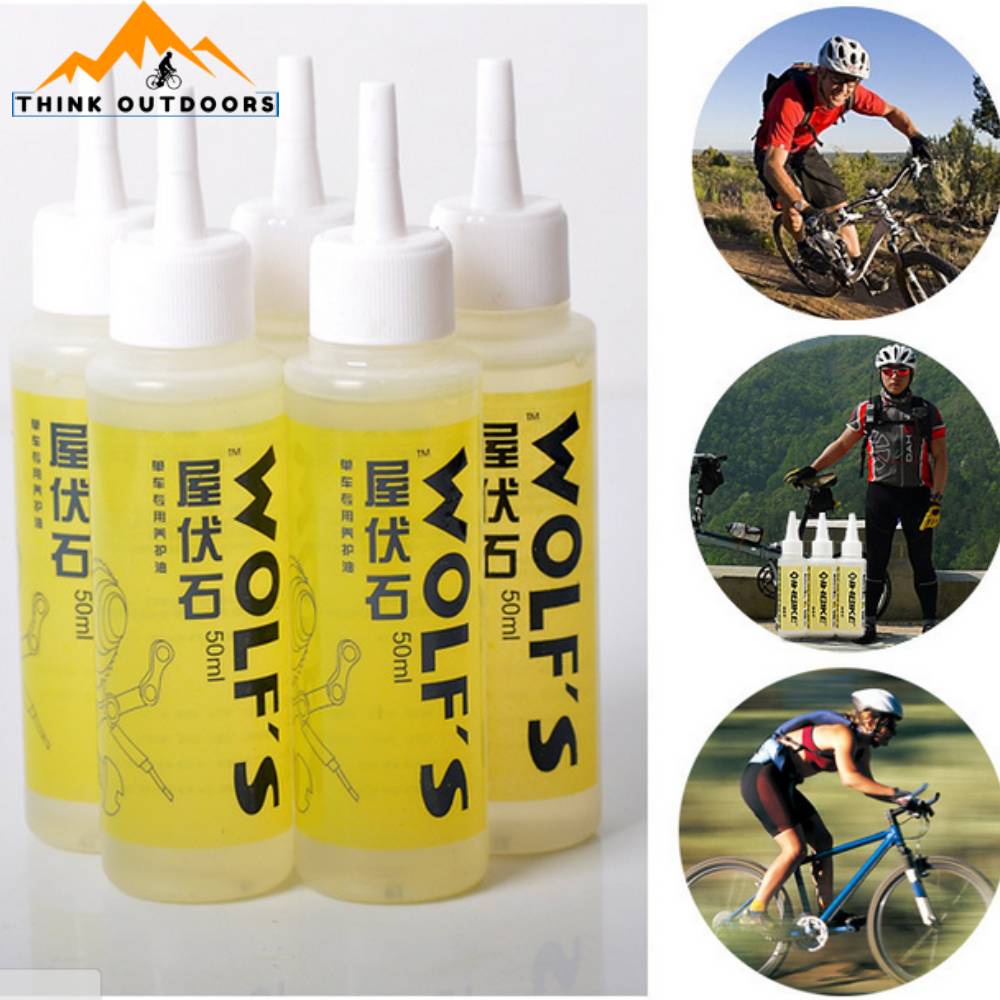Chain Lube Bike Wolf 50ml Bike Gear Lubrication Maintenance Oil Chain