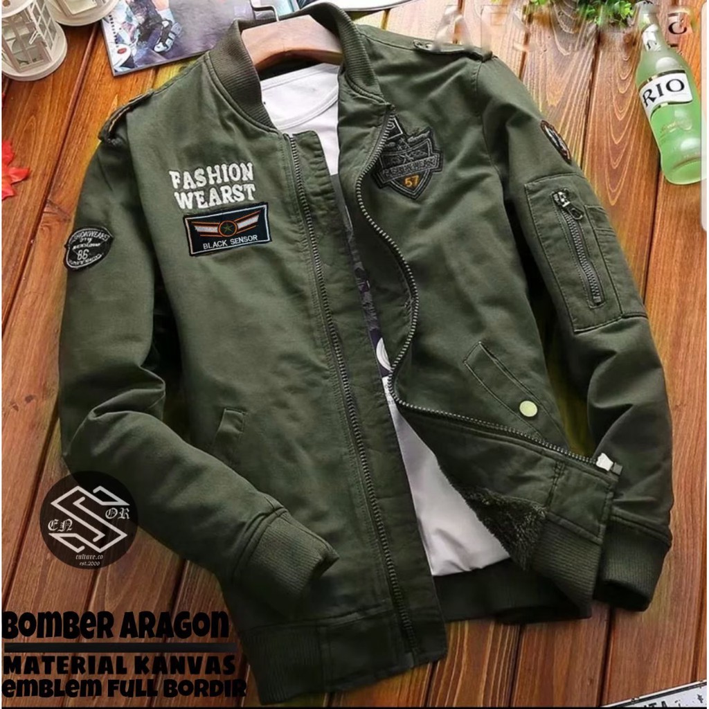 windproof bomber jacket