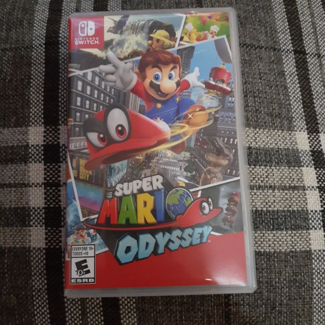 super mario odyssey second hand