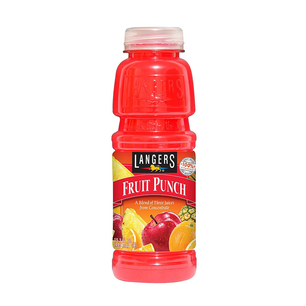 Langers Fruit Punch Juice 32oz. Shopee Philippines