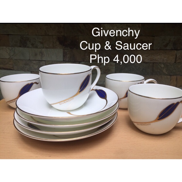 Givenchy Cup and Saucer | Shopee 
