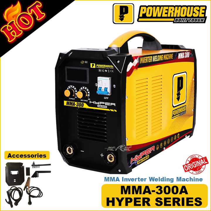 Powerhouse Inverter Type Welding Machine Hyper Series MMA300A