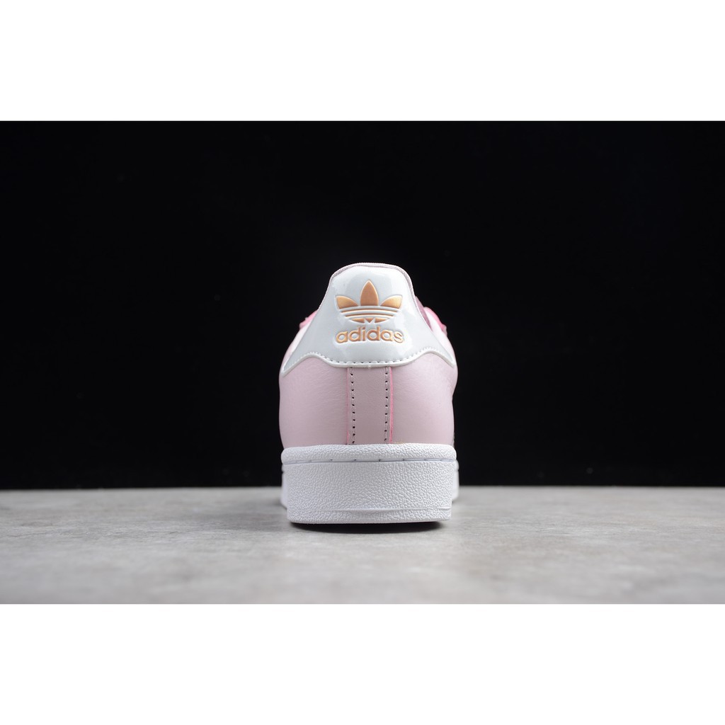 adidas superstar pink gold