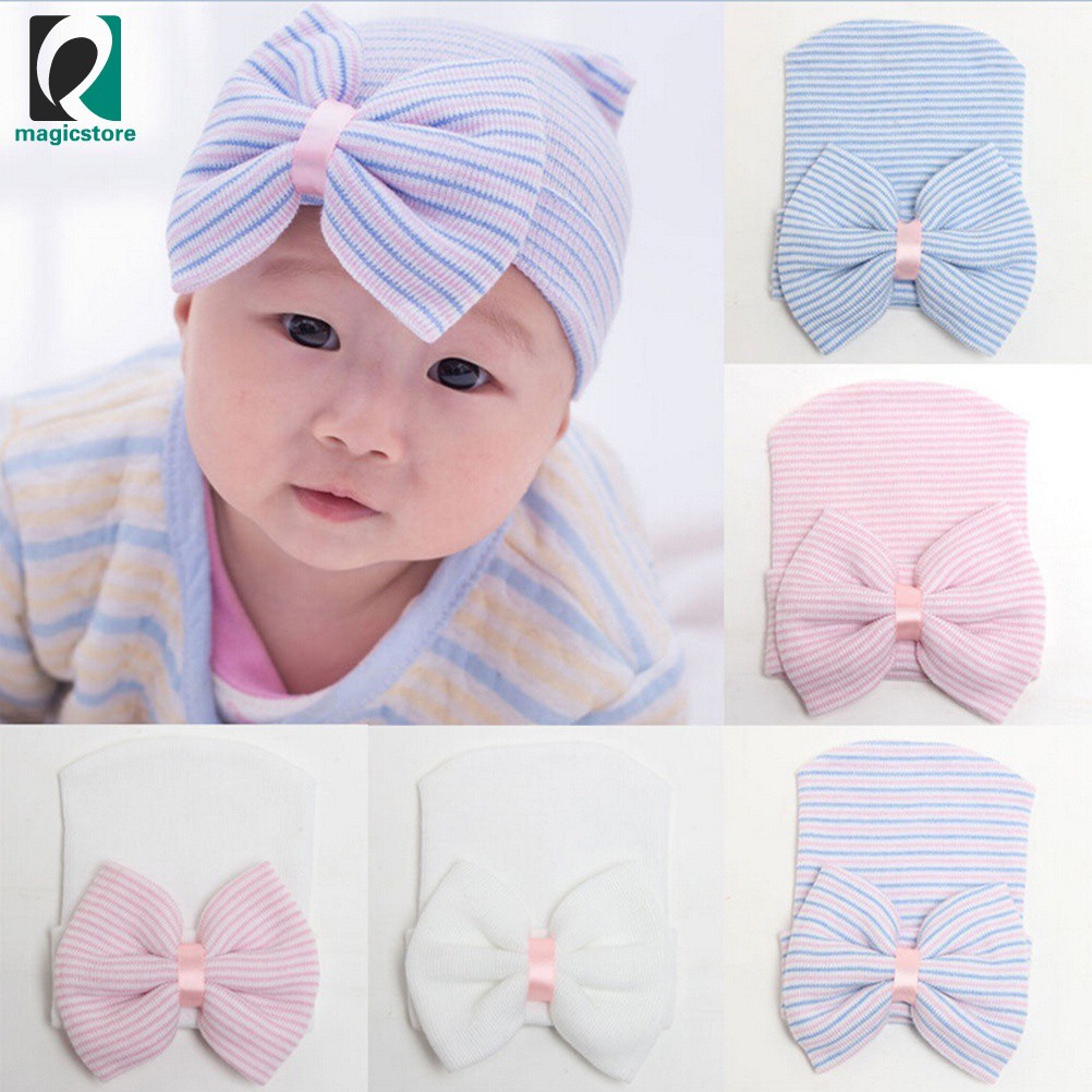 infant girl knit hats