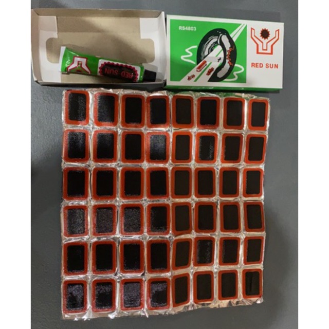 Red Sun Cold Patch TIRE REPAIR PATCH KIT | Shopee Philippines
