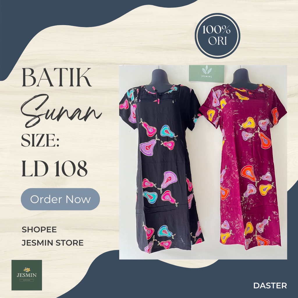 Sunan Batik Dress DA1116 | Shopee Philippines