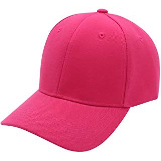 dark pink hat