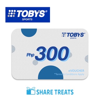 TOBY'S SPORTS P300 Worth Voucher (SMS eVoucher)
