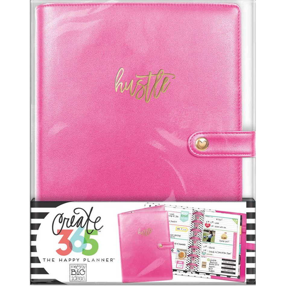 me & my BIG ideas The Happy Planner Classic Deluxe Cover Classic Deluxe Salmon Utensili per