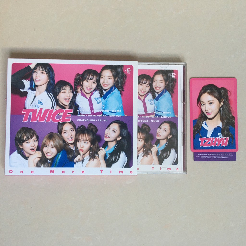 Twice Japan One More Time Official Cd Album Hitouch Hi Touch Hi Touch Photocard On Hand Shopee Philippines