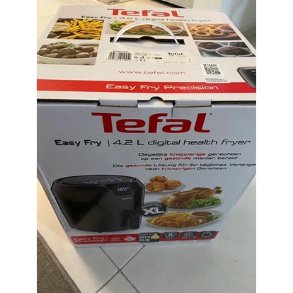 Tefal Easy Fry Precision Digital Air Fryer (4.2L) EY4018 | Shopee ...