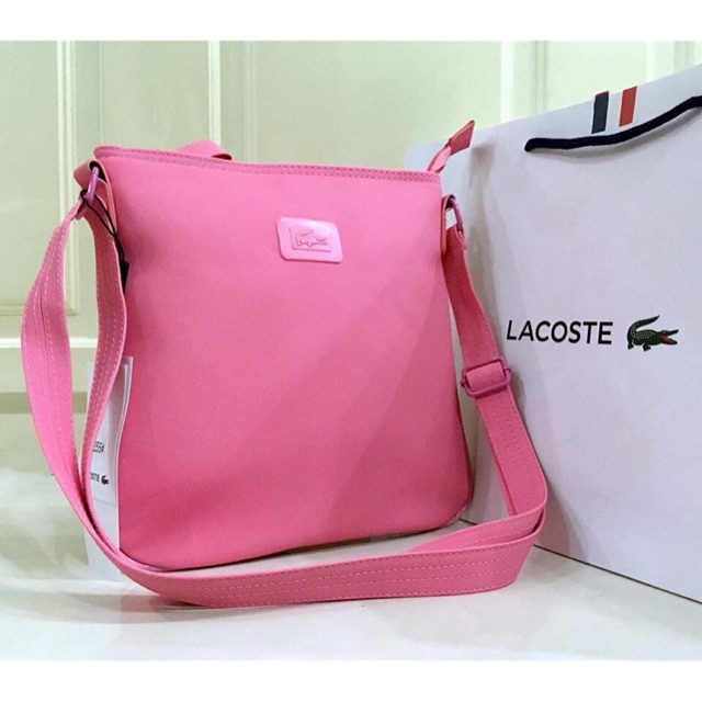 lacoste sling bag for female
