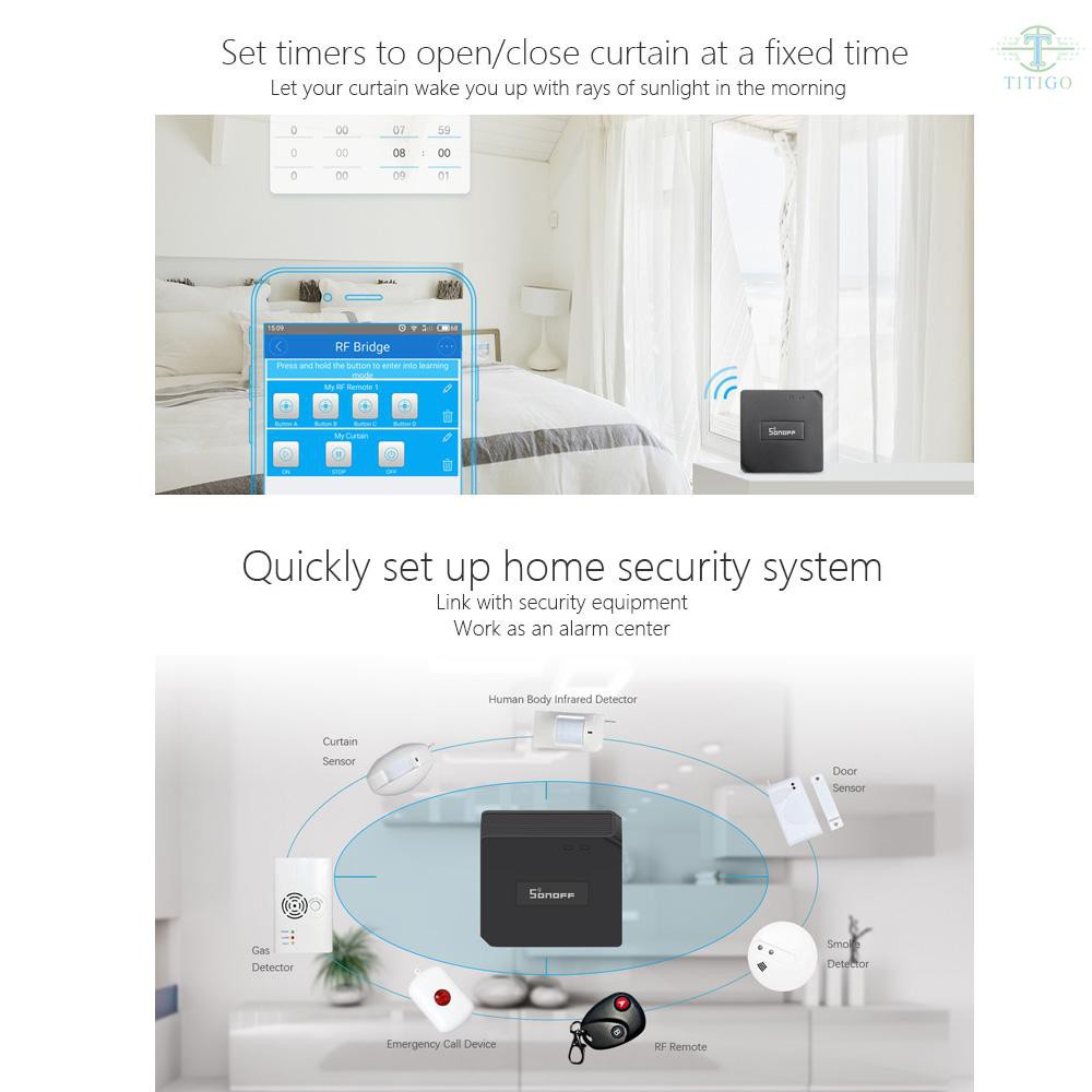 sonoff rf bridge 433 google home