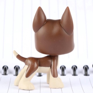 ▤✠✇Original 1pc LPS cute toys Lovely Pet shop animal Chocolate Chihuahua Dog Blue eyes action figure