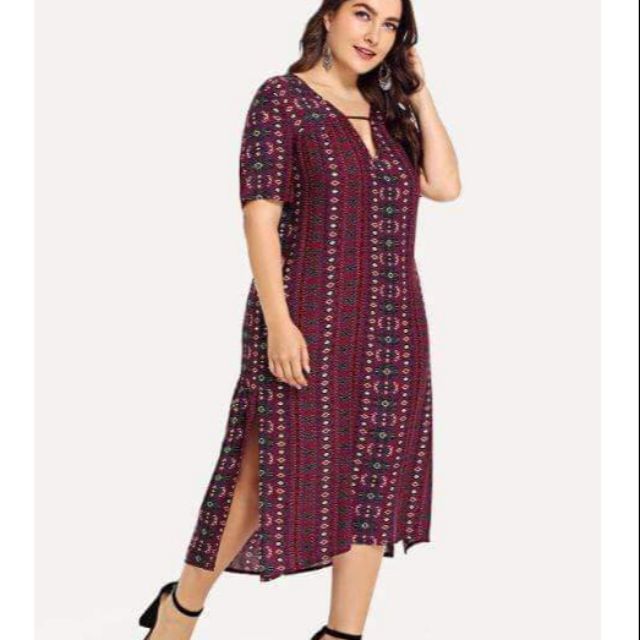 gingham shirt dress