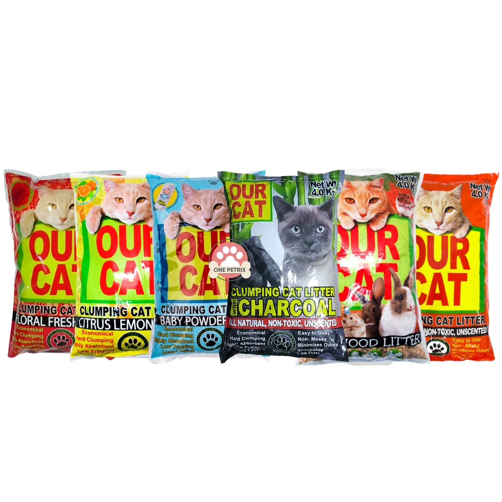 Our Cat Clumping Cat Litter 4KG Shopee Philippines