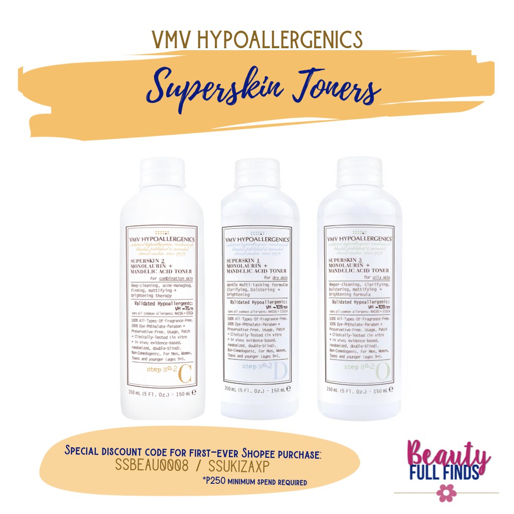 vmv hypoallergenics toner