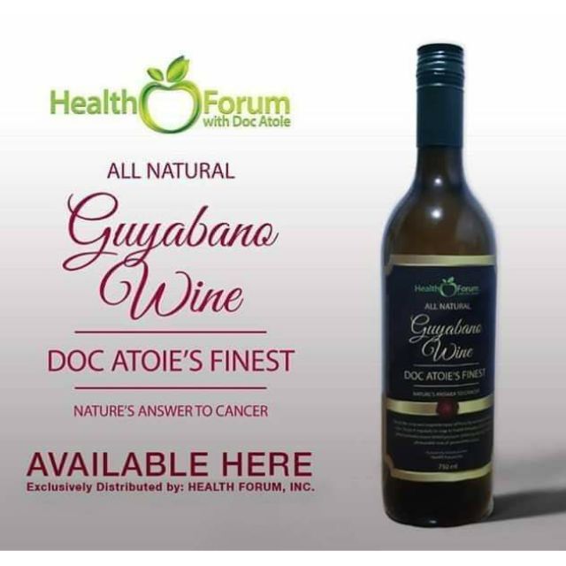 Guyabano Wine By Doc Atoie Shopee Philippines