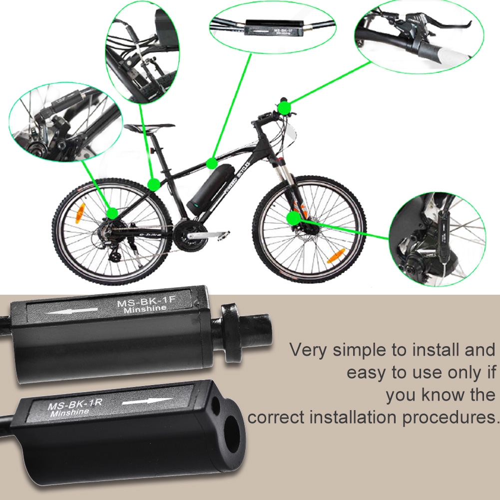 electric bike brake cut off switch