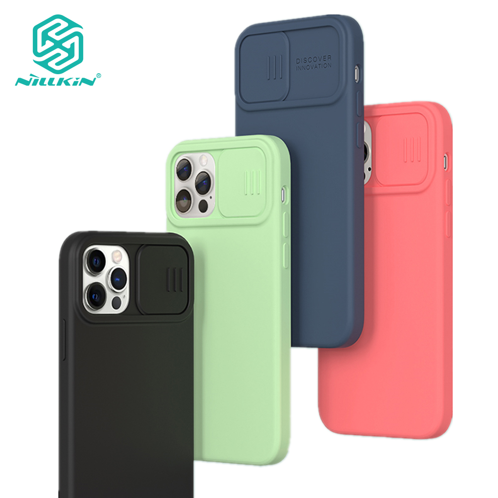 Nillkin Camshield Silky Silicone Phone Case For Iphone 12 12 Pro 12 Pro Max With Camera 3968