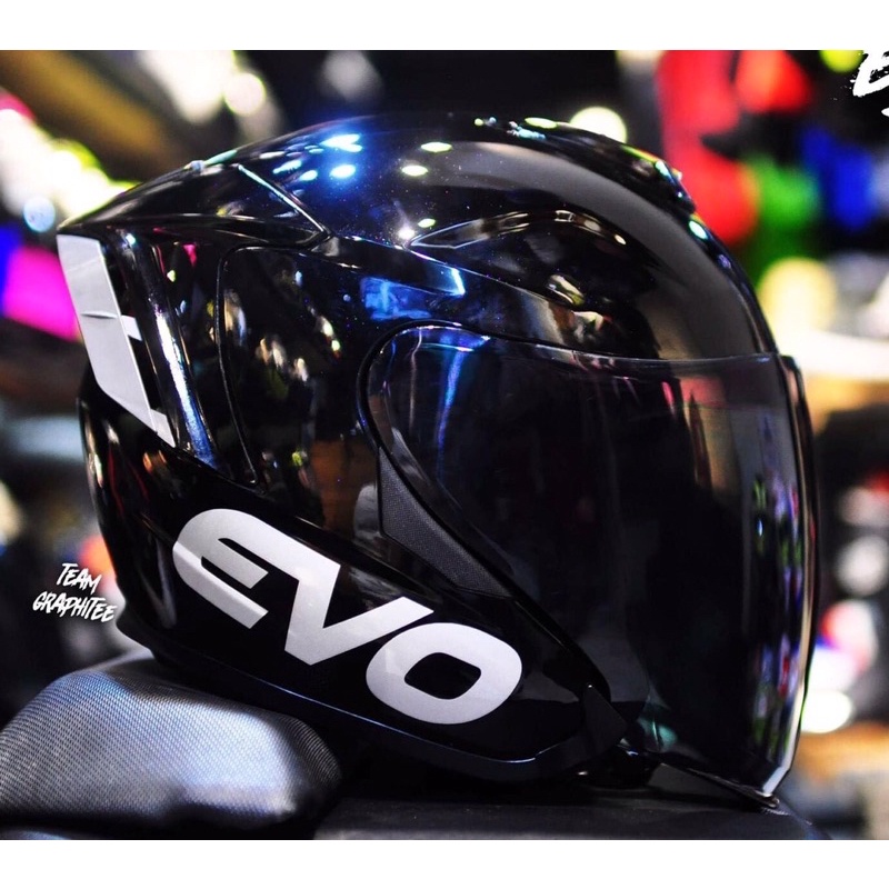 EVO Helmet RX5 half face Glossy Black Medium Large Shopee Philippines